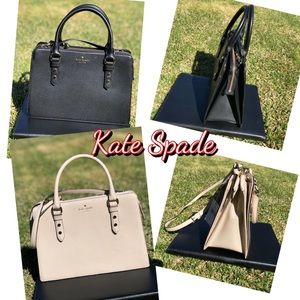 Kate Spade purse bag tote zippered shoulder Lise